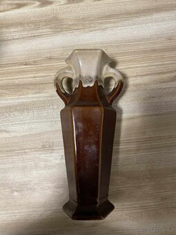 Keramické vázy – glazované, dekorativní, 2 kus - 3