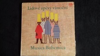 Prodám levně 7 LP desek - lidové, vánoční písně - 3