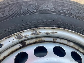 Plechové disky kola VW 205/65/R16C - 3