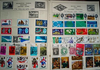 Album-známky-Anglie-královna. - 3