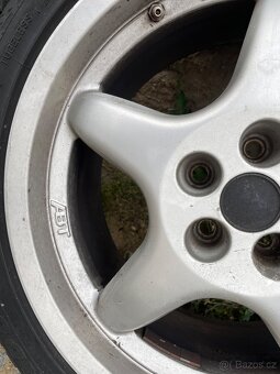 5x100 r17 205/50/17 zimní pneu alu kola - 3