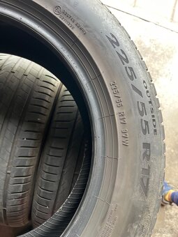 4x letni pneu Pirelli 225/55/17 - 3