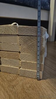 Dřevěný laťkový rošt 2x 90x200 - 3