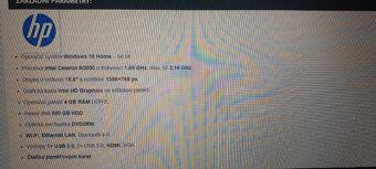 Prodám notebook HP 250G-jako nový - 3