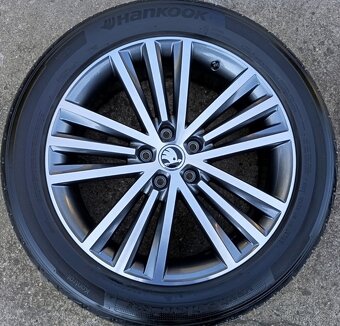 Alu kola originál Škoda Kodiaq 5x112 R19 Sirius - 3