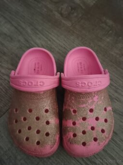 Dívčí Crocs vel 25 / 26 - 3
