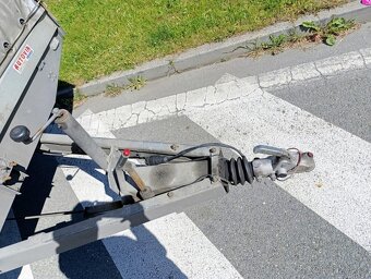 Plně pojízdný přívěs s plachtou – AGADOS 2B2, 3 500 kg - 3