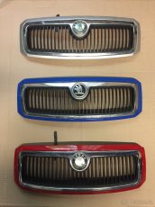 Škoda Fabia 1- kapota, maska, chladičová stěna - 3