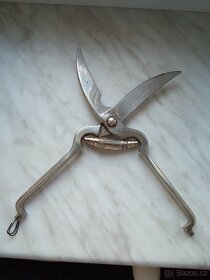 vintage pánev na vdolky,vintage kleště na drůb - 3