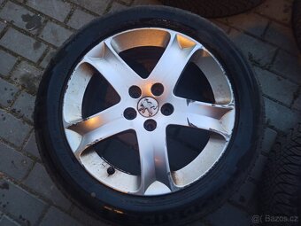 Prodám pneumatiky a disky 215/55 R17 - 3