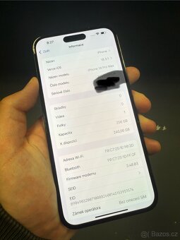 iPhone 14 Pro Max 256Gb Černý - 3