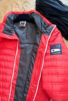 HELLY HANSEN PÁNSKÁ BUNDA WORLD OF SAILING JACKET ALERT RED - 3