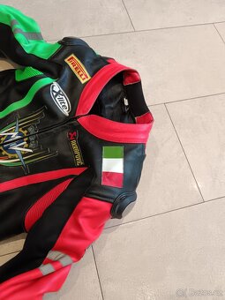 Mv Agusta F4 RR-Pánská(Dámská) kožená moto kombinéza - 3