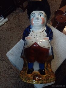 Starožitný keramický glazurovaný džbán - 3