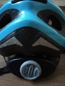 Dívčí helma na kolo (koloběžku) sv. modrá zn. Bikemate, 49 - - 3
