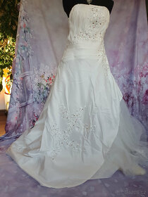 Svatební šaty Laura, nové, VÝPRODEJ - 3