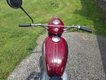 Jawa 350 354 kývačka patina r.v. 1960 - 3