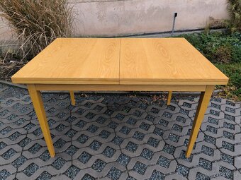 Retro jídelní rozkládací stůl Jitona - 70. léta - 3