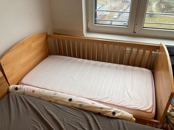 Dětská postýlka buk masiv - 3