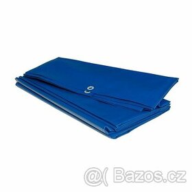 Zakrývací plachta PVC 570g/1m² zelená nebo modrá - 3