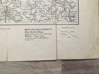 Mapa turistických s značkovacích cest Severozápadních Čech - 3