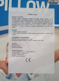 Sedací polštář ve tvaru oválu - 3