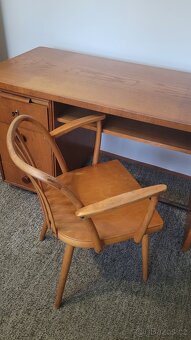 Retro psaci stůl + židle - 3