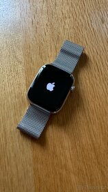 Prodám Apple Watch 8 nerezová ocel 45mm - 3