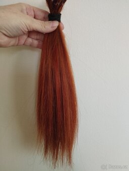 35 cm/ 95 pramenů italský keratin - 3