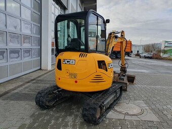 Prodám JCB minibagr 8030 s nulovým přesahem zádě - 3