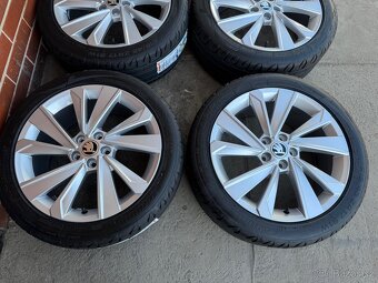 Nová alu 17" 5x100 RIEGEL nová letní sada Fabia 4, -41%, DP - 3