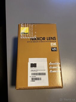 Objektív Nikon AF-P DX 70-300mm f/4.5-6.3G ED VR - 3