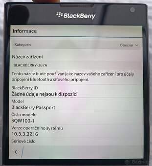 BlackBerry® Passport Black Edition (QWERTZ) Rarita - 3