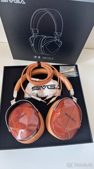 SIVGA Oriole Wood Hi-Fi Sluchátka,hnědá - 3