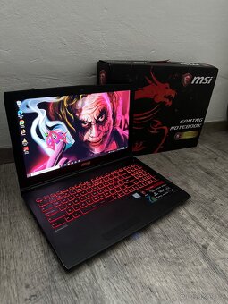 HERNÍ NOTEBOOK MSI-i5/SSD+HDD/GTX/WIN - 3