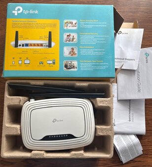 Router TP-Link TL-WR841N + anténu TP-Link TL-ANT2405C - 3