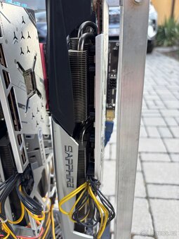 Prodej dvou těžebních (mining) sestav s grafickými kartami - 3