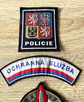 Policejní útvar pro ochranu prezidenta nášivky ČR - 3