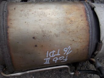 DPF filtr Škoda fabia II 1.6TDI 77kw 6R0131723D - 3
