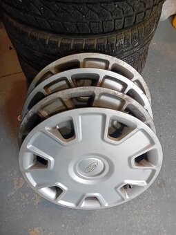 4x disky FORD 15" 5x108 + originální poklice - 3
