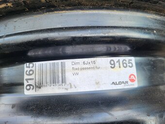 15" plech.disky 5x112 Alcar 9165 - 3