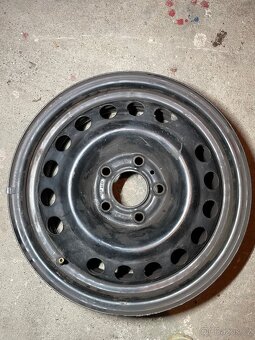 4ks Ocelové disky R15 5x110, 6Jx15 ET48 - 3