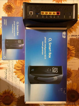 O2 smart box 2 wdsl Router a také na optiku - 3