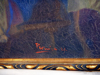 Obraz Vyšívačka - Vojtěch Pernica - 3