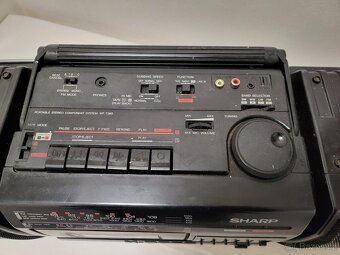 hifi, rmg, rádio, BOOMBOX Sharp, retro - 3