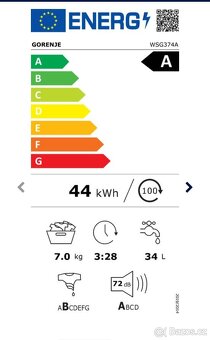 Pračka Gorenje, v záruce - 3