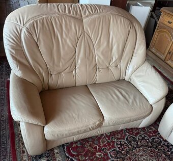 Kožená sedací souprava 2+2,5988 - 3