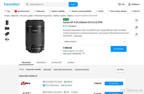 CANON EOS 77D + objektivy - 3