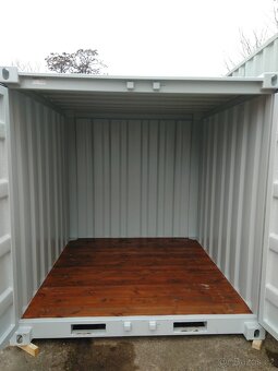 Nový 8´ skladový kontejner, barva RAL 7016 a RAL 7035 - 3