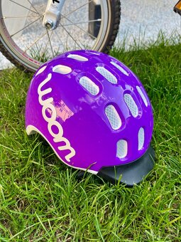 Dětské kolo Woom 2 fialové + helma Woom XS - 3